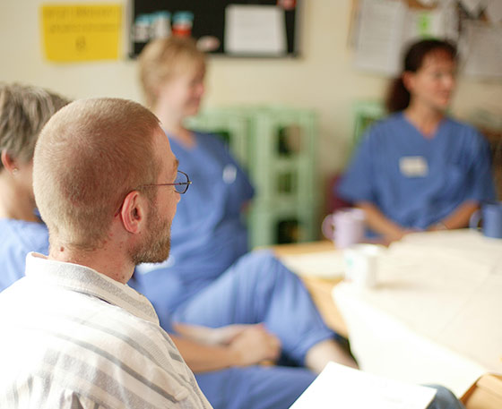 Gemeinsam für den Patienten da sein